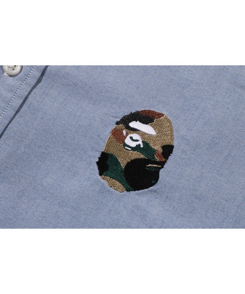 A BATHING APE(アベイシングエイプ)の「1ST CAMO ONE POINT RELAXED FIT SHIRTS(シャツ/ブラウス・メンズ・サックスブルー/ホワイト・LARGE/X-LARGE/SMALL/XX-LARGE/MEDIUM)」の11枚目の写真