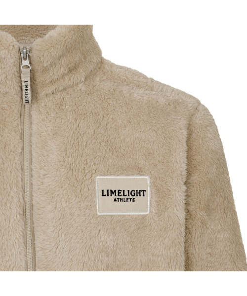 LIMELIGHT APPAREL(ライムライトアパレル)の「アスリット シンプルロゴワッペン フリースジャケット (サンド)(その他アウター・メンズ・その他・XX-LARGE/MEDIUM/LARGE/X-LARGE)」の3枚目の写真