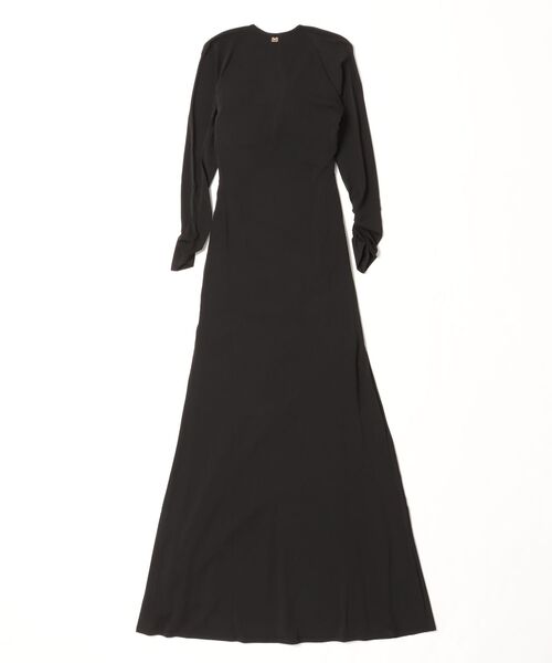 Guess(ゲス)の「MARCIANO AMELIA Long Sleeves Maxi Dress ドレス(ドレス・レディース・ブラック・38/42/40)」の6枚目の写真