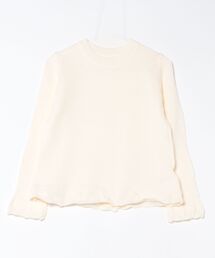 STYLEBLOCK（スタイルブロック）の「裾フリルクルーネックニット（ニット/セーター）」