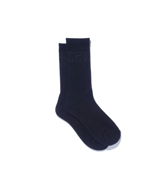 XLARGE(エクストララージ)の「STANDARD LOGO SOCKS(ソックス/靴下・メンズ・オリーブ/ブラック/ホワイト・ONE SIZE)」の5枚目の写真