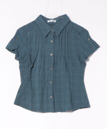 Enewd nina | button sleeve check shirt(シャツ/ブラウス)