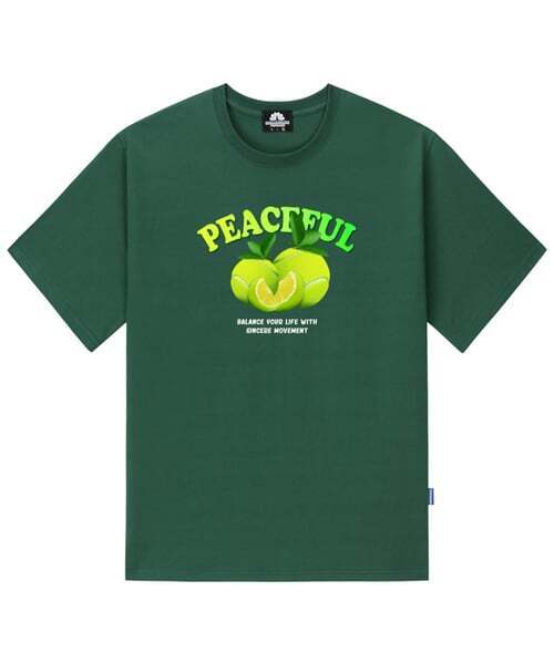 TRIPSHION(トリップション)の「PEACEFUL LIME BALL Tシャツ - グリーン(Tシャツ/カットソー・メンズ・その他・LARGE/MEDIUM/X-LARGE)」の1枚目の写真
