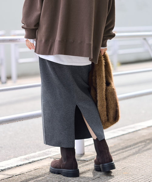セール】≪追加≫総針タイトスカート 3（スカート）｜FRAMeWORK