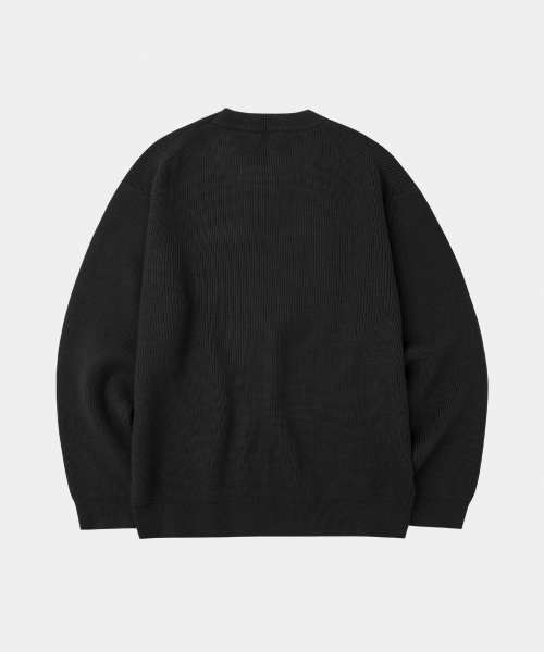 LETTERCOMO(レテルコモ)の「エッセンシャルハチラウンドニットブラック(ニット/セーター・レディース・その他・MEDIUM/LARGE)」の2枚目の写真