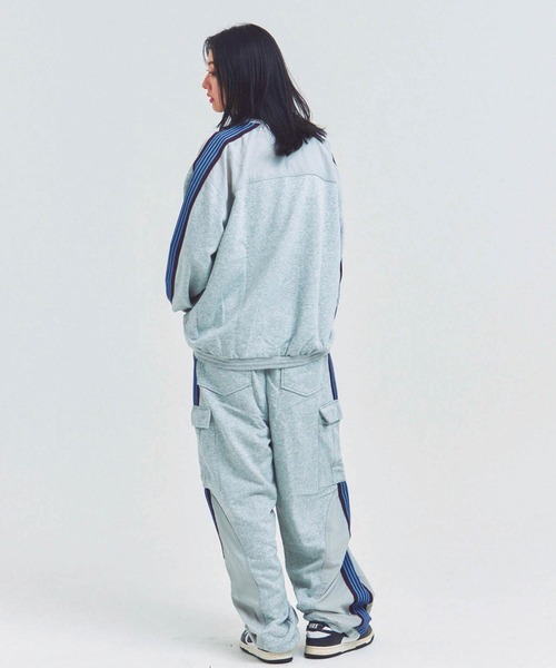 GALLIS ADDICTION（ガリスアディクション）の「GA 切替LINE CARGO PANTS（カーゴパンツ・メンズ・ブラック/グレー・L/M）」の21枚目の写真