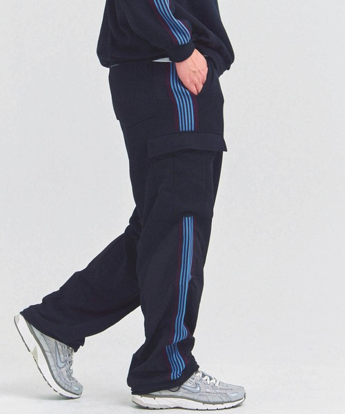 GALLIS ADDICTION（ガリスアディクション）の「GA 切替LINE CARGO PANTS（カーゴパンツ・メンズ・ブラック/グレー・L/M）」の14枚目の写真