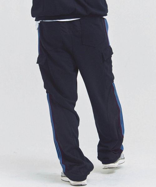 GALLIS ADDICTION（ガリスアディクション）の「GA 切替LINE CARGO PANTS（カーゴパンツ・メンズ・ブラック/グレー・L/M）」の17枚目の写真