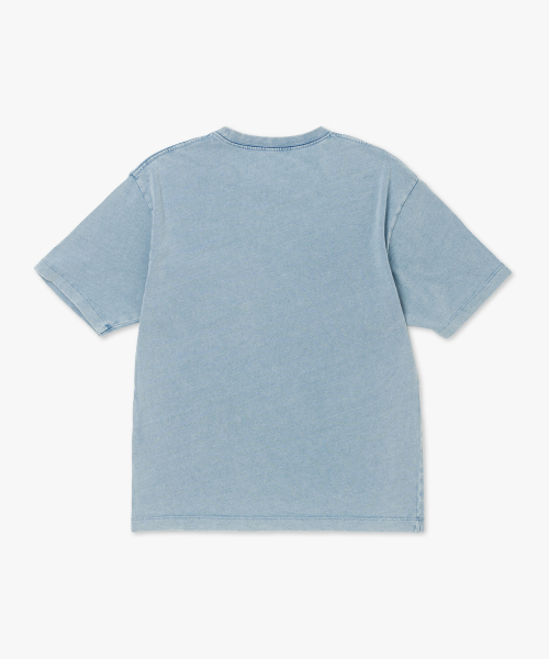 PLAC(プラック)の「デニムライクウォッシュド半袖Tシャツライトブルー(Tシャツ/カットソー・メンズ・その他・MEDIUM/LARGE/X-LARGE/SMALL)」の8枚目の写真