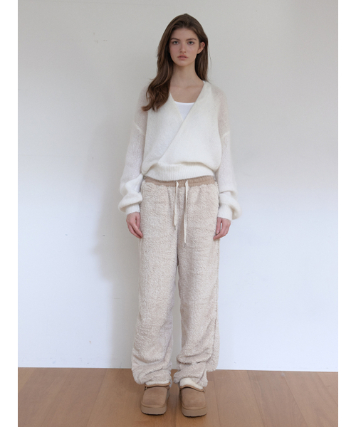 ASURA(アスラ)の「COZY PANTS (BEIGE)(スウェットパンツ・レディース・その他・OS)」の1枚目の写真