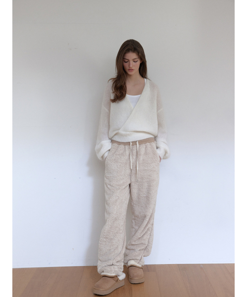 ASURA(アスラ)の「COZY PANTS (BEIGE)(スウェットパンツ・レディース・その他・OS)」の3枚目の写真