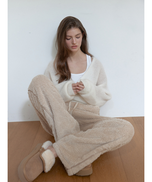 ASURA(アスラ)の「COZY PANTS (BEIGE)(スウェットパンツ・レディース・その他・OS)」の7枚目の写真