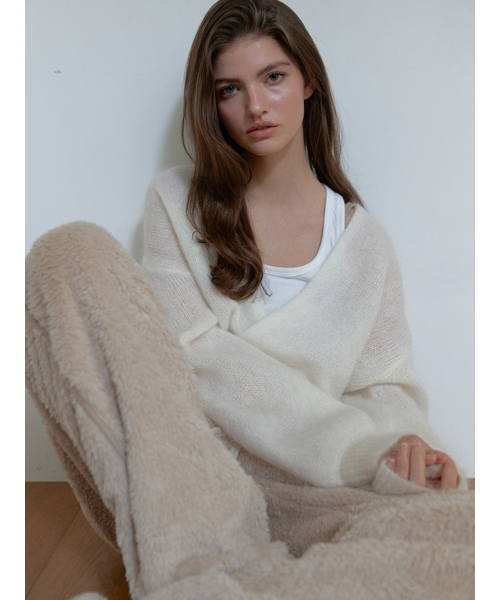 ASURA(アスラ)の「COZY PANTS (BEIGE)(スウェットパンツ・レディース・その他・OS)」の8枚目の写真