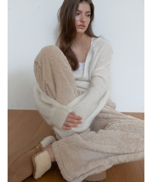 ASURA(アスラ)の「COZY PANTS (BEIGE)(スウェットパンツ・レディース・その他・OS)」の9枚目の写真