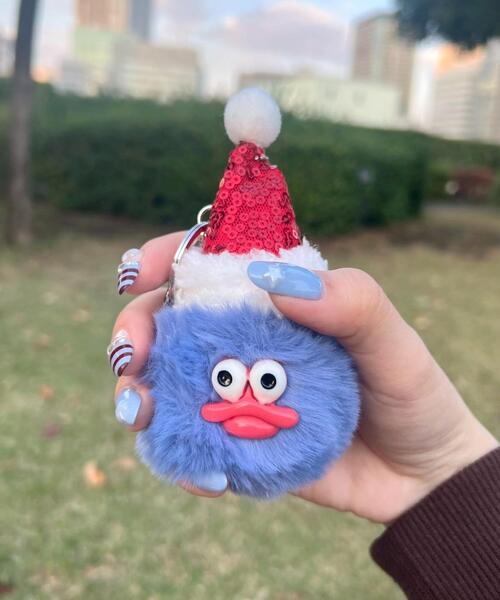 セール】WEGO/メリクリサンタモンスターぬいぐるみキーホルダー