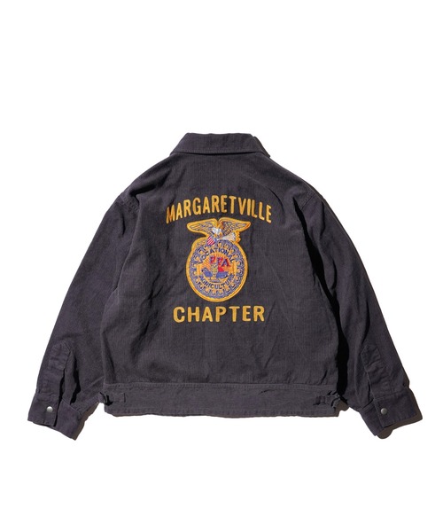 THRIFTY LOOK（スリフティールック）の「THRIFTY LOOK スリフティルック / 40S SNAP-UP FFA JACKET（ブルゾン・メンズ・チャコール/ネイビー・SMALL/LARGE/MEDIUM）」の2枚目の写真