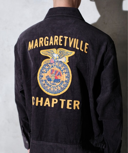 THRIFTY LOOK（スリフティールック）の「THRIFTY LOOK スリフティルック / 40S SNAP-UP FFA JACKET（ブルゾン・メンズ・チャコール/ネイビー・SMALL/LARGE/MEDIUM）」の12枚目の写真