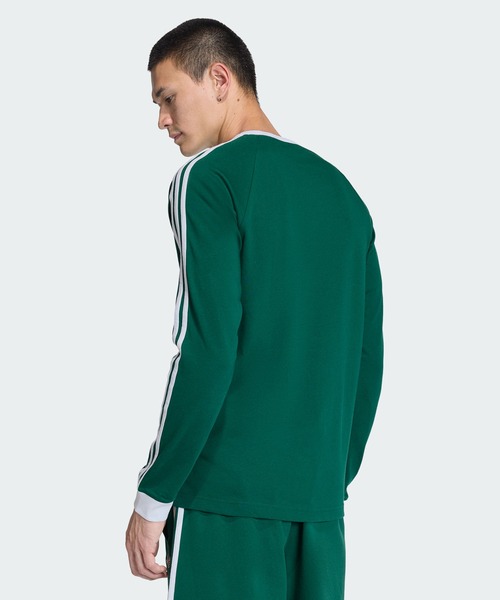 スリーストライプス ロングスリーブ Tシャツ / ロンT / アディダス