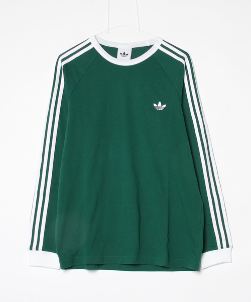 adidas(アディダス)の「スリーストライプス ロングスリーブ Tシャツ / ロンT / アディダスオリジナルス adidas Originals(Tシャツ/カットソー・メンズ・ホワイト/ブラック/グリーン/ブルー・X-SMALL/MEDIUM/3XL/X-LARGE/LARGE/XX-SMALL/XX-LARGE/SMALL)」の15枚目の写真