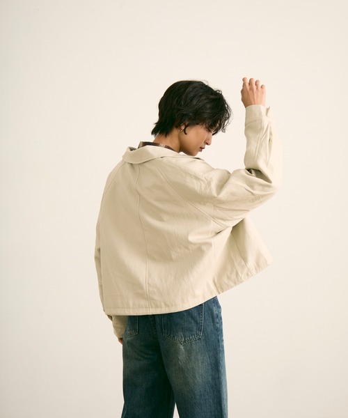 セール】ボア襟フェイクレザージップブルゾン（ブルゾン）｜uchi