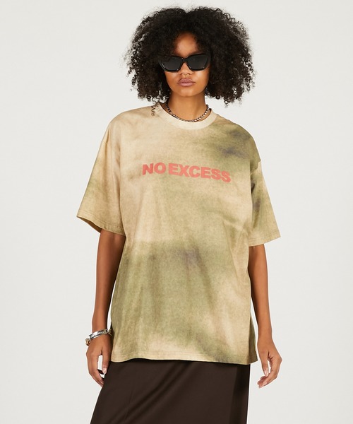 PRANK PROJECT（プランクプロジェクト）の「【2026Spring Pre-Order】アブストラクトTEE / Abstract TEE（Tシャツ/カットソー・レディース・チャコールグレー/ベージュ・FREE）」の4枚目の写真