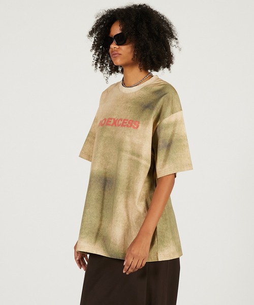 PRANK PROJECT（プランクプロジェクト）の「【2026Spring Pre-Order】アブストラクトTEE / Abstract TEE（Tシャツ/カットソー・レディース・チャコールグレー/ベージュ・FREE）」の5枚目の写真