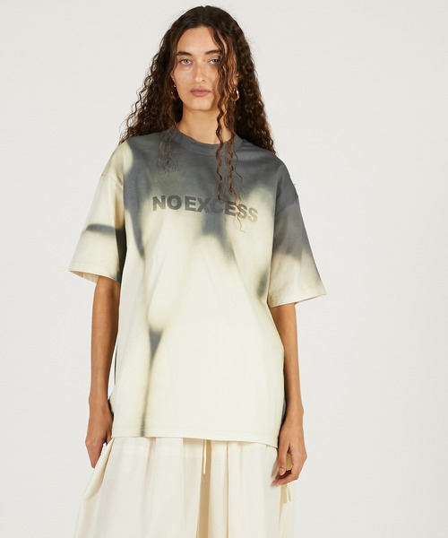 PRANK PROJECT（プランクプロジェクト）の「【2026Spring Pre-Order】アブストラクトTEE / Abstract TEE（Tシャツ/カットソー・レディース・チャコールグレー/ベージュ・FREE）」の13枚目の写真