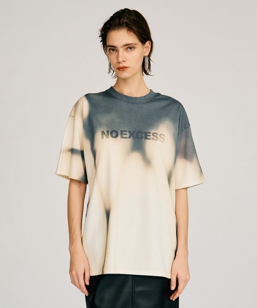 PRANK PROJECT(プランクプロジェクト)の「アブストラクトTEE / Abstract TEE(Tシャツ/カットソー・レディース・チャコールグレー/ベージュ・FREE)」の13枚目の写真