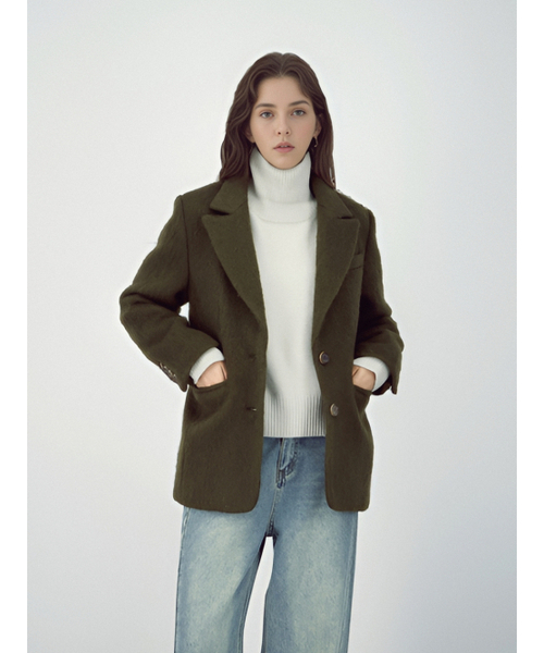 ACUD（アクド）の「Wool Turtle Neck Knit _L.Grey（ニット/セーター・レディース・ライトグレー・FREE）」の4枚目の写真