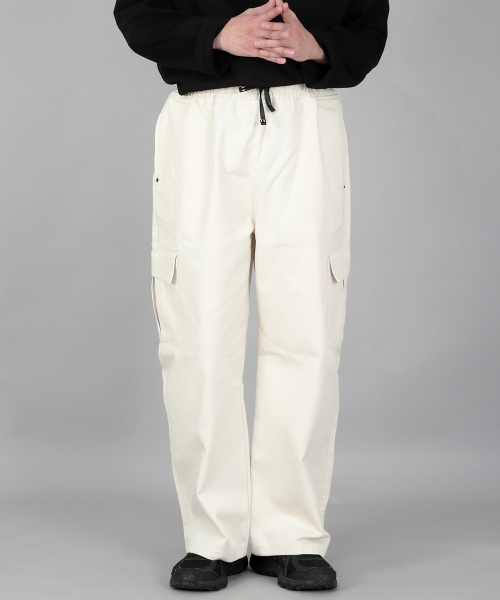 SAINTCREW(セントクルー)の「リベットフィックス EXワイドカーゴパンツ REC-360 クリーム(その他パンツ・メンズ・その他・MEDIUM/LARGE/X-LARGE)」の1枚目の写真