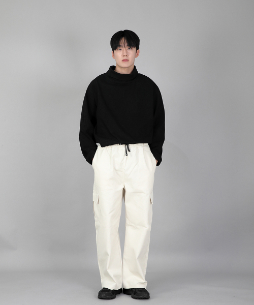 SAINTCREW(セントクルー)の「リベットフィックス EXワイドカーゴパンツ REC-360 クリーム(その他パンツ・メンズ・その他・MEDIUM/LARGE/X-LARGE)」の4枚目の写真