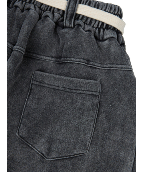 INEXCIS(イネクシス)の「スノーデニムワイドパンツ(ウォッシュドブラック)(スウェットパンツ・メンズ・ブルー系その他・FREE)」の10枚目の写真