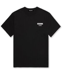 OUSE（オウズ）の「スモールロゴオーバーサイズ半袖Tシャツ (DS017) ブラック（Tシャツ/カットソー）」