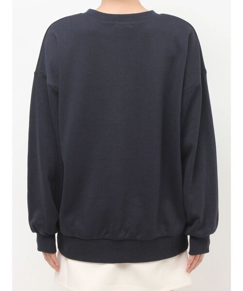 RESEXXY（リゼクシー）の「エンブロイダリーロゴスウェットトップス（スウェット・レディース・ピンク/ホワイト/ネイビー・FREE）」の13枚目の写真