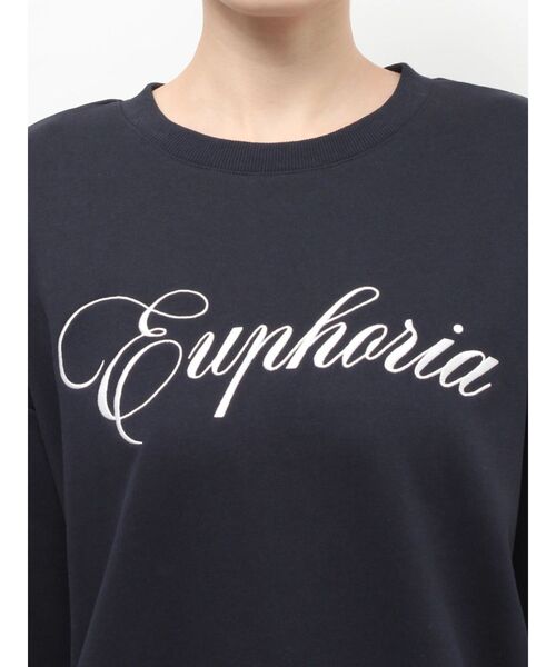 RESEXXY（リゼクシー）の「エンブロイダリーロゴスウェットトップス（スウェット・レディース・ピンク/ホワイト/ネイビー・FREE）」の14枚目の写真