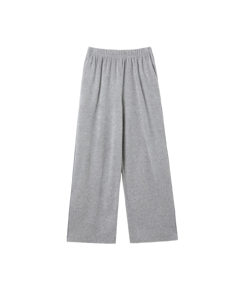LAP(ラップ)の「ベルベットパイピングワイドパンツ AR4WPB60(その他パンツ・レディース・ミックスグレー/ブラック/チャコール・FREE)」の5枚目の写真