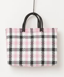 MAISON mou（メゾンムー）の「【Moon Bird/ムーンバード】手編みのメルカドバッグ・横?（M）（かごバッグ）」