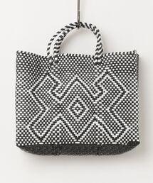 MAISON mou（メゾンムー）の「【Moon Bird/ムーンバード】手編みのメルカドバッグ・横?（M）（かごバッグ）」