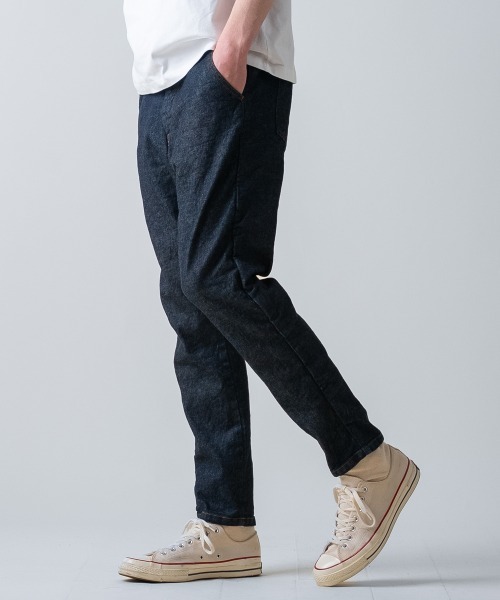rehacer（レアセル）の「rehacer : Narrow Easy Denim Pants（デニムパンツ・メンズ・インディゴブルー・LARGE/MEDIUM/SMALL）」の15枚目の写真