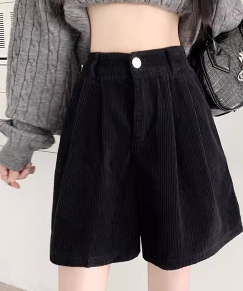 Flugge（フラッジー）の「コーデュロイハーフパンツ（その他パンツ・レディース・ブラウン/ブラック・LARGE/MEDIUM）」の10枚目の写真