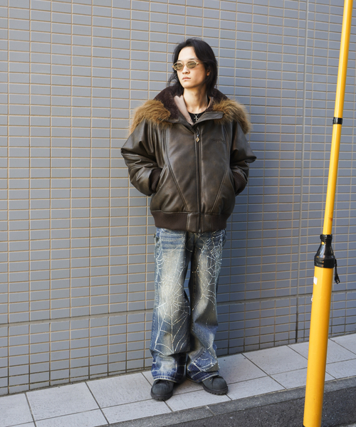 VALABASAS（ヴァラバサス）の「≪追加≫VALABASAS/ヴァラバサス Larriot Baggy（デニムパンツ・メンズ・ブルー/ブラック・LARGE/MEDIUM）」の10枚目の写真