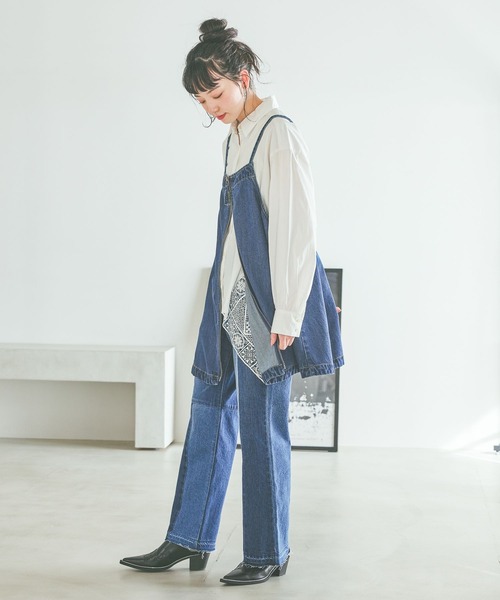 niko and（ニコアンド）の「[NKJ 2026SS] ストレートセミフレア