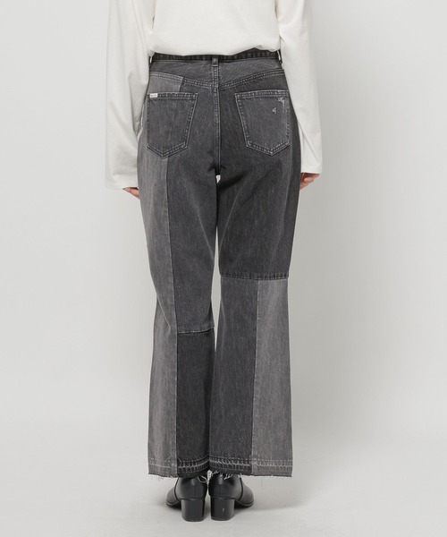 NKJ 2026SS] ストレートセミフレアデニムパンツ（デニムパンツ）｜niko