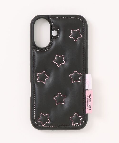 Port（ポート）の「【 Port / ポート 】 キルティング スター リボン モチーフ iPhoneケース #_（スマホケース/カバー・レディース・ブラック/ブラック系その他・iPhone 13/iPhone 14/iPhone 15/iPhone 16）」の10枚目の写真