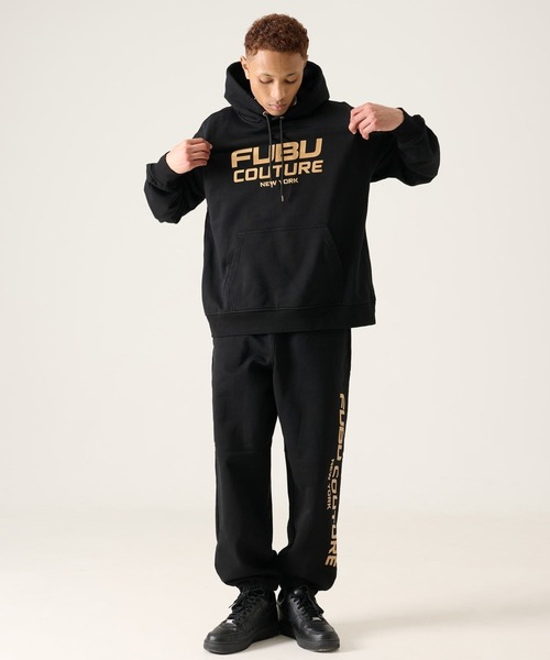 FUBU（ フブ）の「FUBU-Logo Sweat Pants（スウェットパンツ・メンズ・ブラック・L/M）」の5枚目の写真