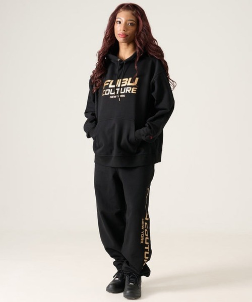 FUBU（ フブ）の「FUBU-Logo Sweat Pants（スウェットパンツ・メンズ・ブラック・L/M）」の9枚目の写真