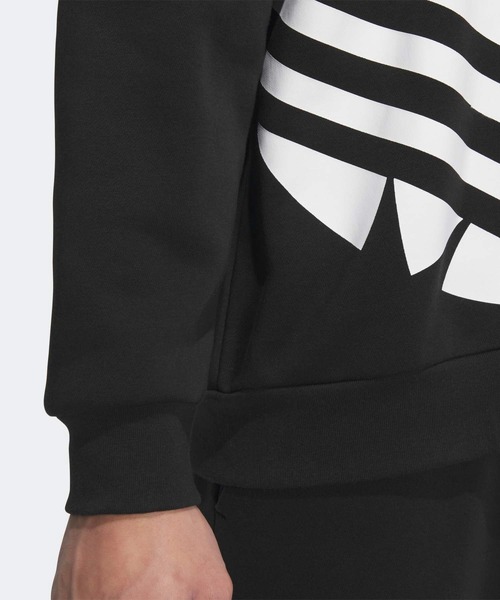 adidas(アディダス)の「Chillax ロゴ クルー スウェット(ジェンダーニュートラル) / アディダスオリジナルス adidas Originals(スウェット・メンズ・ブラック・LARGE/MEDIUM/X-SMALL/SMALL)」の6枚目の写真