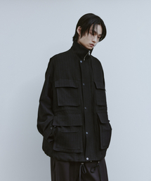 Oversized Field Jacket - Black