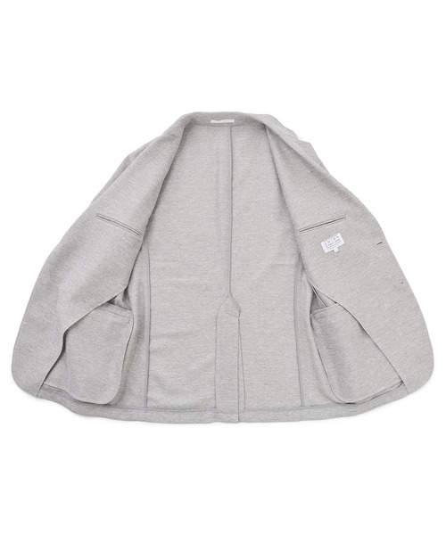 UNION STATION（ユニオンステーション）の「【セットアップ対応】カラミ織りテーラードジャケット〈通気性〉（テーラードジャケット・メンズ・ブラック/ライトグレー/ネイビー・S/M/L/LL）」の20枚目の写真