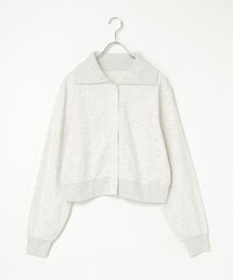 VENCEEXCHANGE | 襟付きジップカーディガン(パーカー)
